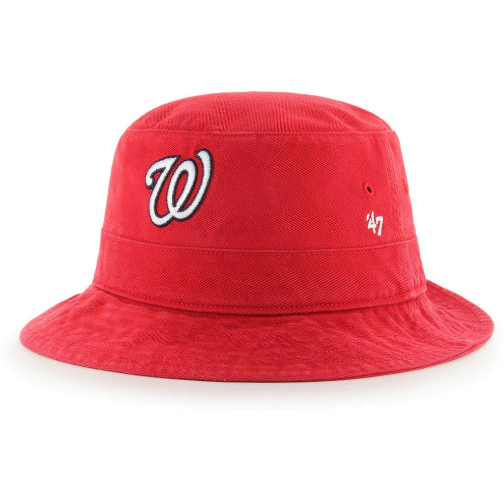 Washington Nationals '47 Primary Bucket Hat - Red Hats