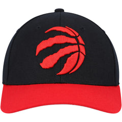 Toronto Raptors MVP Team Two-Tone 2.0 Stretch-Snapback Hat Black/Red