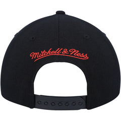 Toronto Raptors MVP Team Two-Tone 2.0 Stretch-Snapback Hat Black/Red