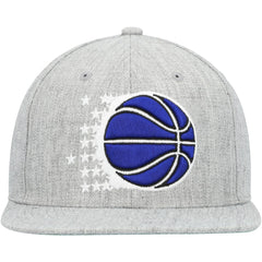 Orlando Magic Hardwood Classics 2.0 Snapback Hat Heather Gray