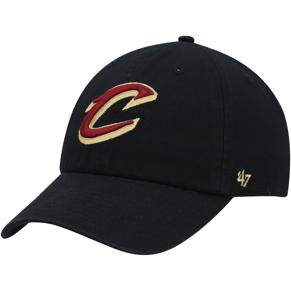 Cleveland Cavaliers '47 Core Logo Clean Up Adjustable Hat Black