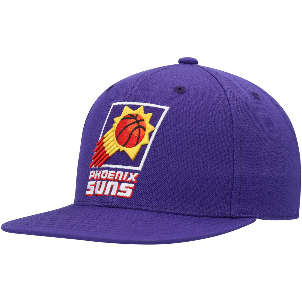 Phoenix Suns Hardwood Classics MVP Team Ground 2.0 Fitted Hat Purple