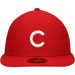 Chicago Cubs New Era Low Profile 59FIFTY Fitted Hat - Scarlet Hats