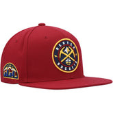 Denver Nuggets Side Core 2.0 Snapback Hat Red