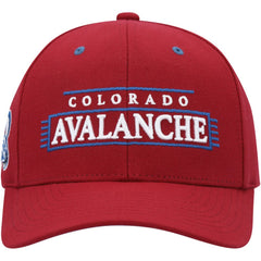 NHL Colorado Avalanche Mitchell & Ness LOFI Pro Snapback Hat - Burgundy