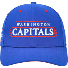NHL Washington Capitals Mitchell & Ness LOFI Pro Snapback Hat - Blue