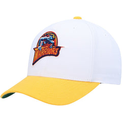Golden State Warriors Hardwood Classics Core 2-Tone 2.0 Pro Snapback Hat White/Gold