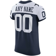 NFL Dallas Cowboys Alternate Vapor Elite Custom Jersey - Navy