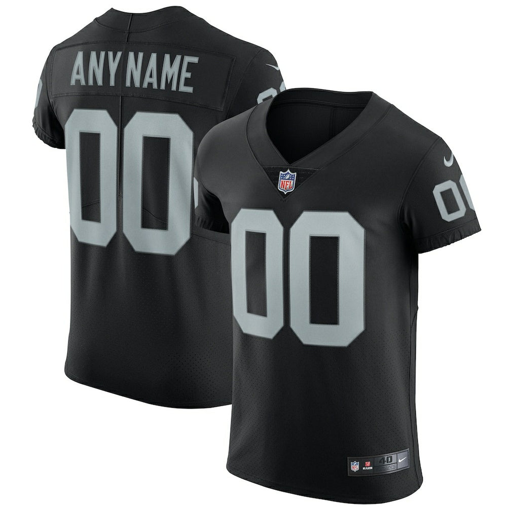 NFL Las Vegas Raiders Vapor Untouchable Custom Elite Jersey - Black