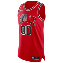 NBA Chicago Bulls Authentic Custom Jersey Red sale - Icon Edition