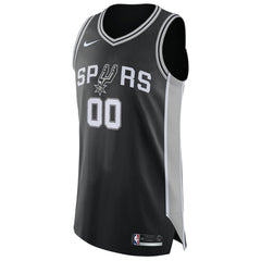 NBA San Antonio Spurs Authentic Custom Jersey Black - Icon Edition