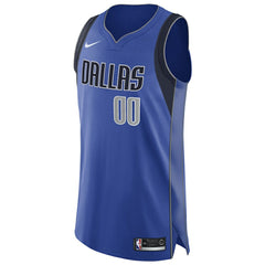 NBA Dallas Mavericks 2020/21 Authentic Custom Jersey Royal sale - Icon Edition