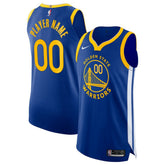 NBA Golden State Warriors 2020/21 Authentic Custom Jersey Blue sale - Icon Edition