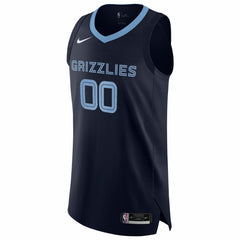 NBA Memphis Grizzlies 2020/21 Authentic Custom Jersey Navy - Icon Edition