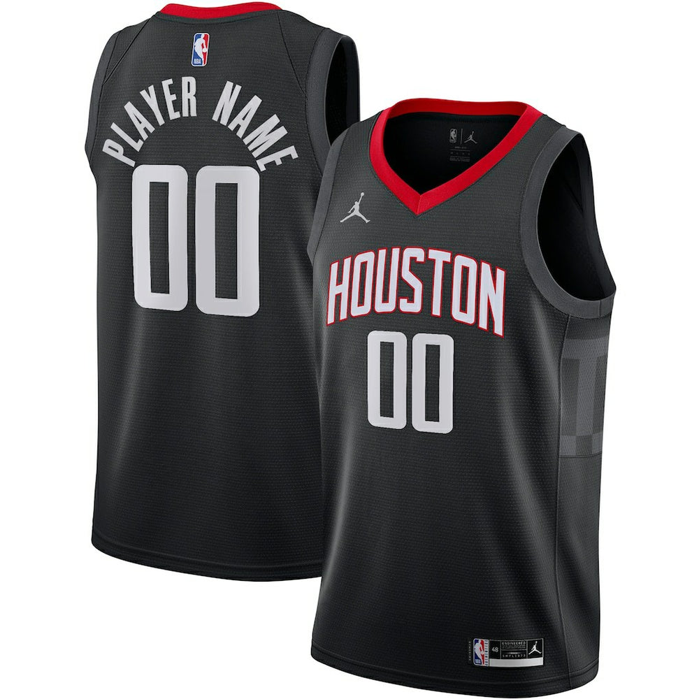 NBA Houston Rockets Jordan Brand Swingman Custom Jersey - Statement Edition - Black online