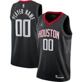 NBA Houston Rockets Jordan Brand Swingman Custom Jersey - Statement Edition - Black online