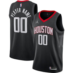 NBA Houston Rockets Jordan Brand Swingman Custom Jersey - Statement Edition - Black online