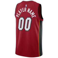 NBA Miami Heat Jordan Brand Swingman Custom Jersey - Statement Edition - Red cheap