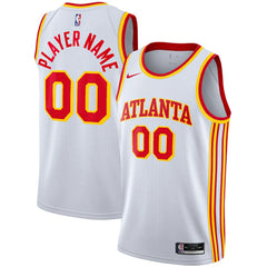 NBA Atlanta Hawks 2020/21 Swingman Custom Jersey - Association Edition - White