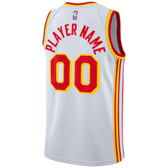 Atlanta Hawks 2020/21 Swingman Custom Jersey Association Edition White