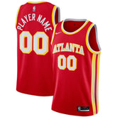 NBA Atlanta Hawks 2020/21 Swingman Custom Jersey - Icon Edition - Red