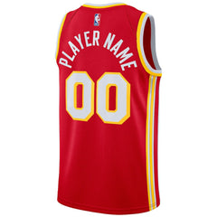 NBA Atlanta Hawks 2020/21 Swingman Custom Jersey - Icon Edition - Red