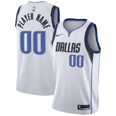 NBA Dallas Mavericks 2020/21 Swingman Custom Jersey sale - Association Editi- White