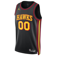 NBA Atlanta Hawks Jordan Brand Unisex 2022/23 Swingman Custom Jersey - Statement Edition - Black shop