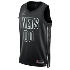 NBA Brooklyn Nets Jordan Brand Unisex 2022/23 Swingman Custom Jersey - Statement Edition - Black shop