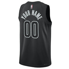 NBA Brooklyn Nets Jordan Brand Unisex 2022/23 Swingman Custom Jersey - Statement Edition - Black shop