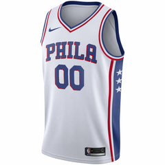 NBA Philadelphia 76ers 2020/21 Swingman Custom Jersey - Association Edition - White