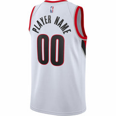 NBA Portland Trail Blazers 2020/21 Swingman Custom Jersey - Association Edition - White