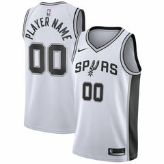 NBA San Antonio Spurs 2020/21 Swingman Custom Jersey - Association Edition - White