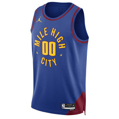 NBA Denver Nuggets Jordan Brand Unisex 2022/23 Swingman Custom Jersey sale - Statement Editi- Blue cheap