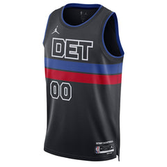 NBA Detroit Pistons Jordan Brand Unisex 2022/23 Swingman Custom Jersey sale - Statement Editi- Blue for sale