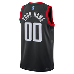 Houston Rockets Jordan Brand Unisex 2022/23 Swingman Custom Jersey Statement Edition Black