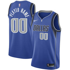 NBA Dallas Mavericks 2020/21 Swingman Custom Jersey sale - Icon Editi- Blue