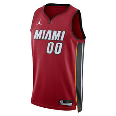 NBA Miami Heat Jordan Brand Unisex 2022/23 Swingman Custom Jersey - Statement Edition - Red sale