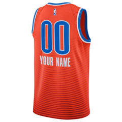 NBA Oklahoma City Thunder Jordan Brand Unisex 2022/23 Swingman Custom Jersey - Statement Edition - Orange discount