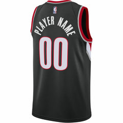 NBA Portland Trail Blazers 2020/21 Swingman Custom Jersey - Icon Edition - Black