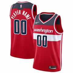 Washington Wizards 2020/21 Swingman Custom Jersey Icon Edition Red