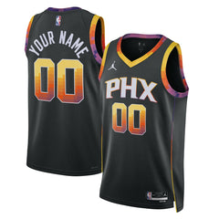 NBA Phoenix Suns Jordan Brand Unisex 2022/23 Swingman Custom Jersey - Statement Edition - Black discount