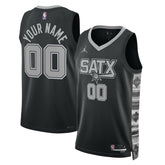 NBA San Antonio Spurs Jordan Brand Unisex 2022/23 Swingman Custom Jersey - Statement Edition - Black online