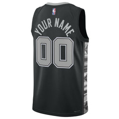 NBA San Antonio Spurs Jordan Brand Unisex 2022/23 Swingman Custom Jersey - Statement Edition - Black online