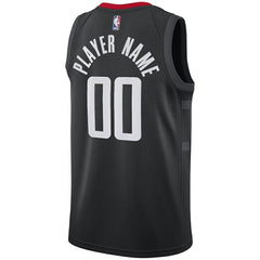 NBA Houston Rockets Swingman Custom Jersey Black - Statement Edition