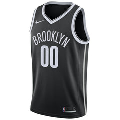 Brooklyn Nets Swingman Custom Jersey Black Icon Edition