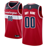 Washington Wizards Swingman Custom Jersey Red Icon Edition