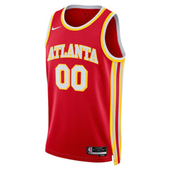 NBA Atlanta Hawks Unisex Swingman Custom Jersey Red - Icon Edition