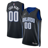 Orlando Magic Unisex Swingman Custom Jersey Black Icon Edition