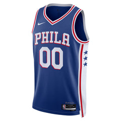 NBA Philadelphia 76ers Unisex 2022/23 Swingman Custom Jersey Royal - Icon Edition